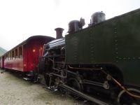 483 Fahrt mit der Furka Dampfbahn - Stopp unterhalb des Furkapasses