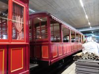 552 Besuch im Depot der Rigi Bahn im  Bahnhof Vitznau - Salonwagen
