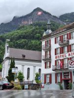 577 Vitznau - Fahne an der Rigi