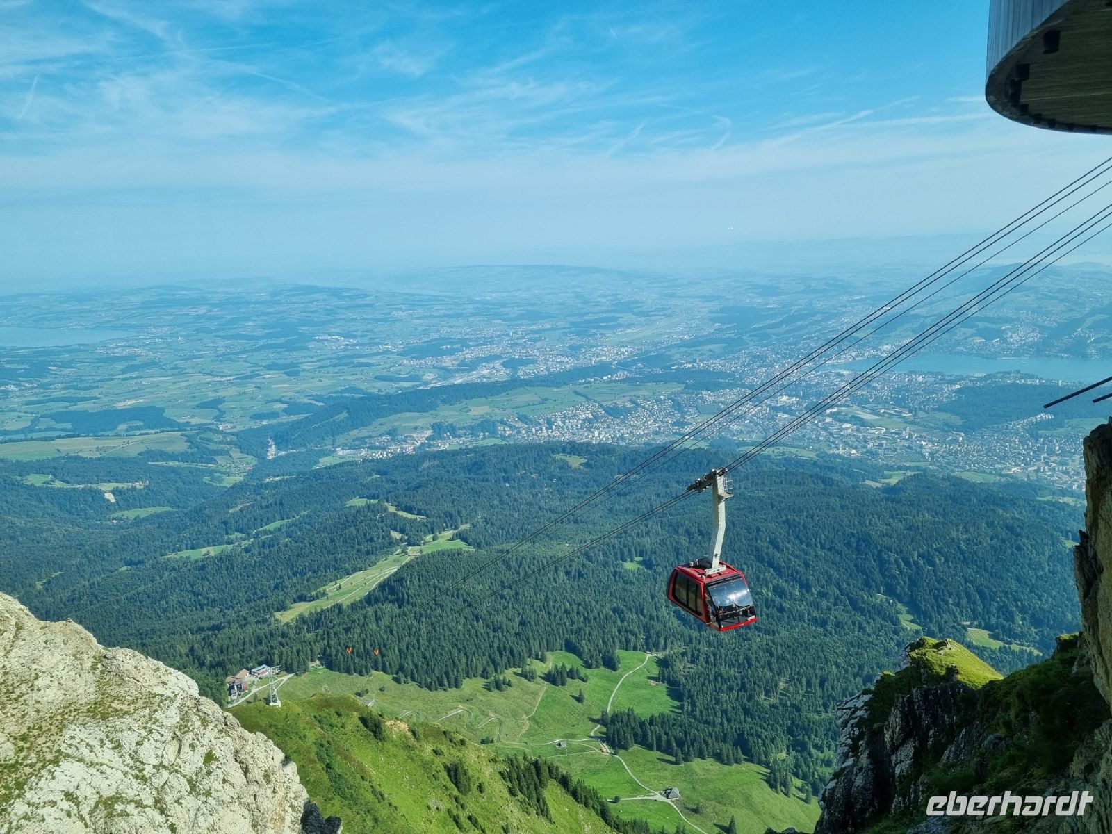 Ausflug zum Pilatus -Luftseilbahn 