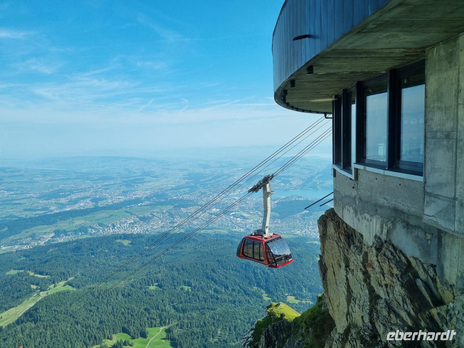 Ausflug zum Pilatus -Luftseilbahn 