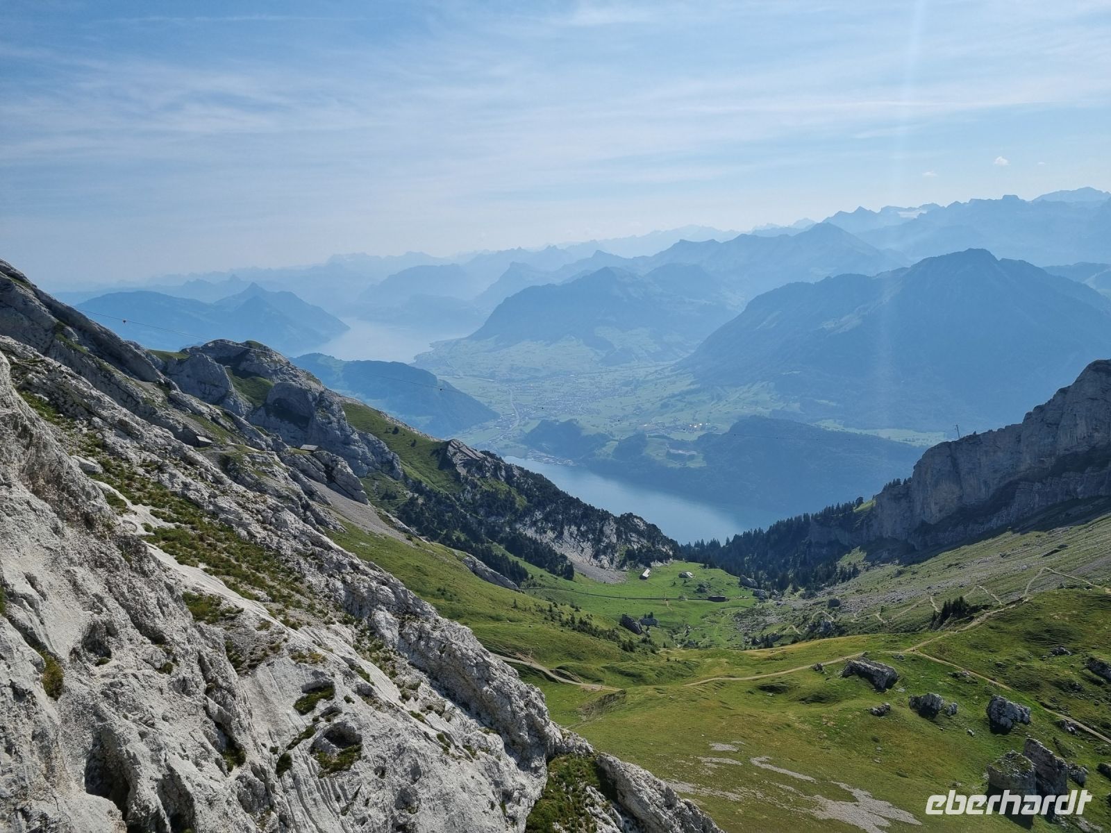 Pilatus - Ausblicke entlang des 