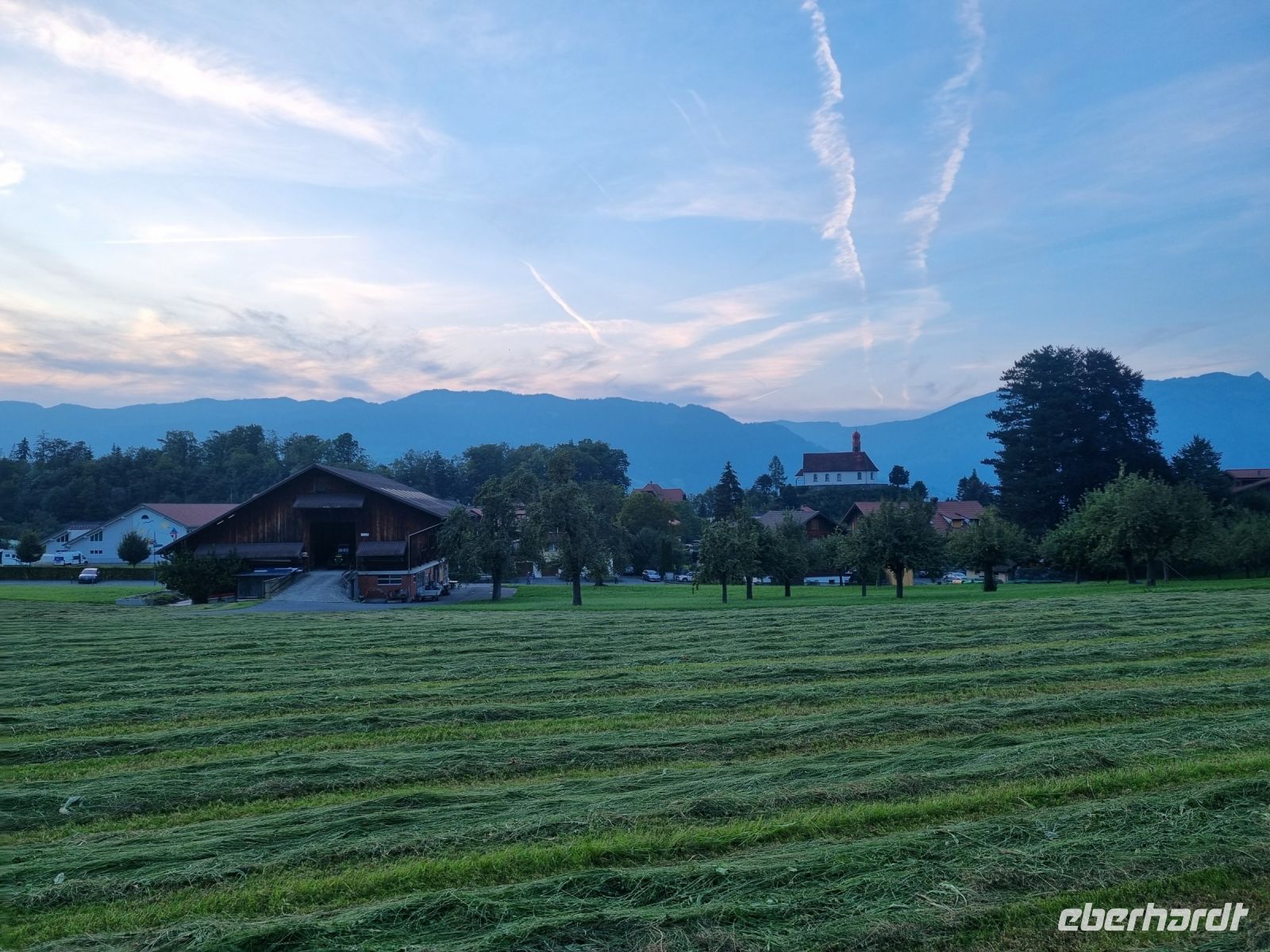 Abendstimmung in Flüeli-Ranft 