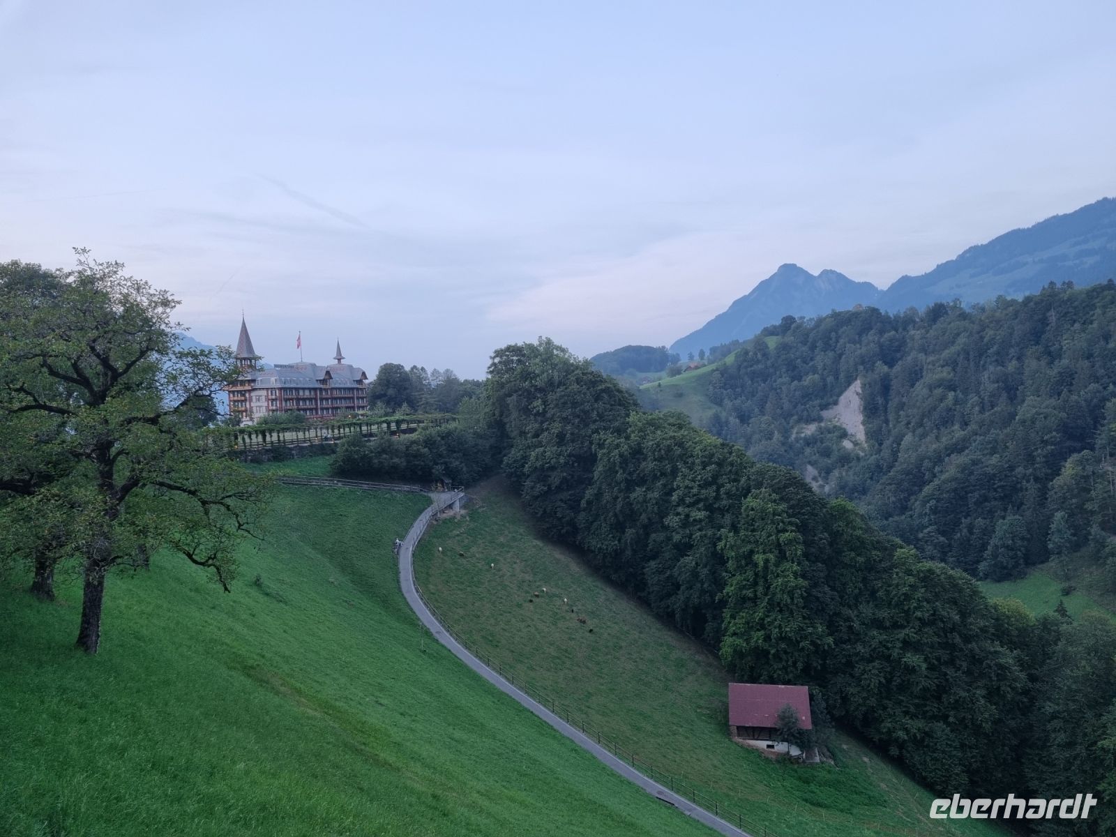 Abendstimmung in Flüeli-Ranft 