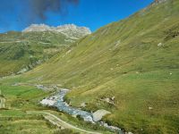 Fahrt mit der Furka-Dampfbahn von Realp nach Oberwald...