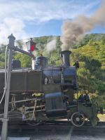 Fahrt mit der Furka-Dampfbahn von Realp nach Oberwald (Station 