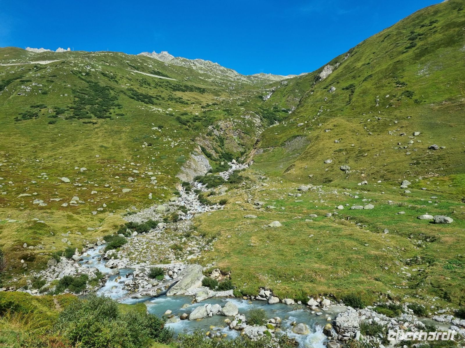 Fahrt mit der Furka-Dampfbahn von Realp nach Oberwald...