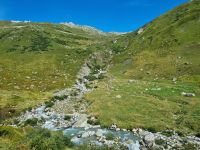 Fahrt mit der Furka-Dampfbahn von Realp nach Oberwald...