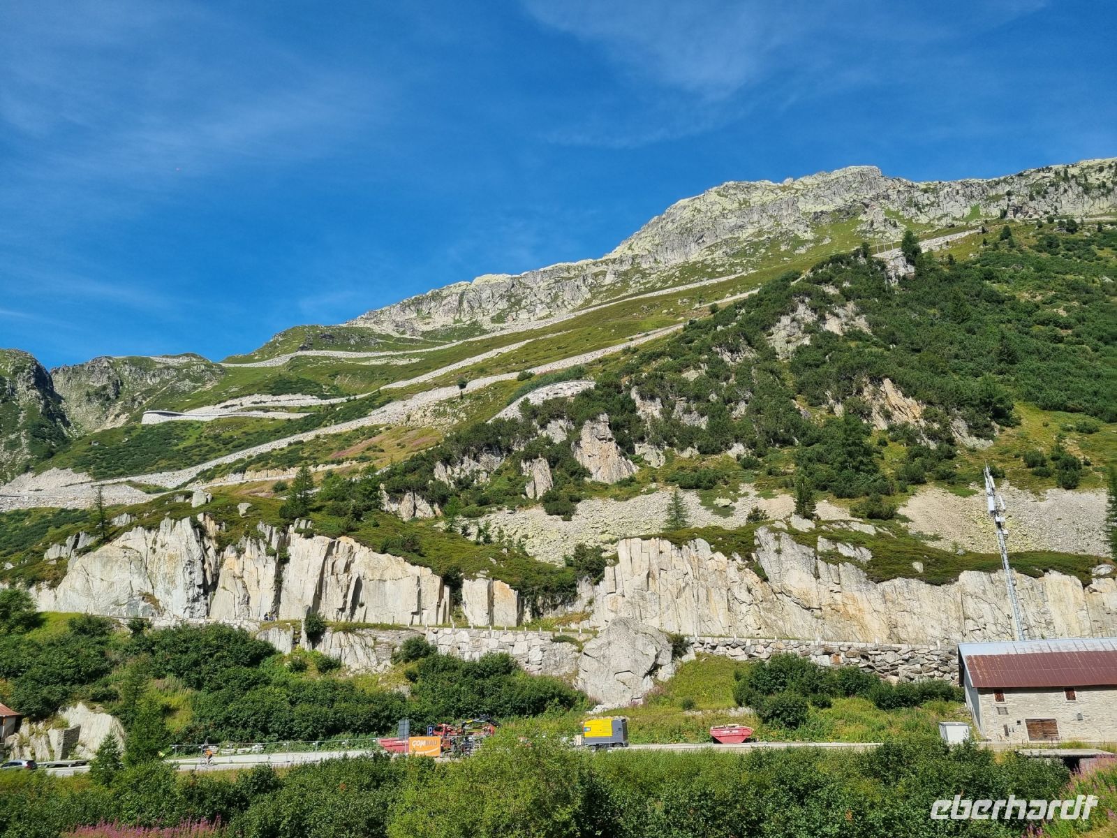 Fahrt mit der Furka-Dampfbahn von Realp nach Oberwald...