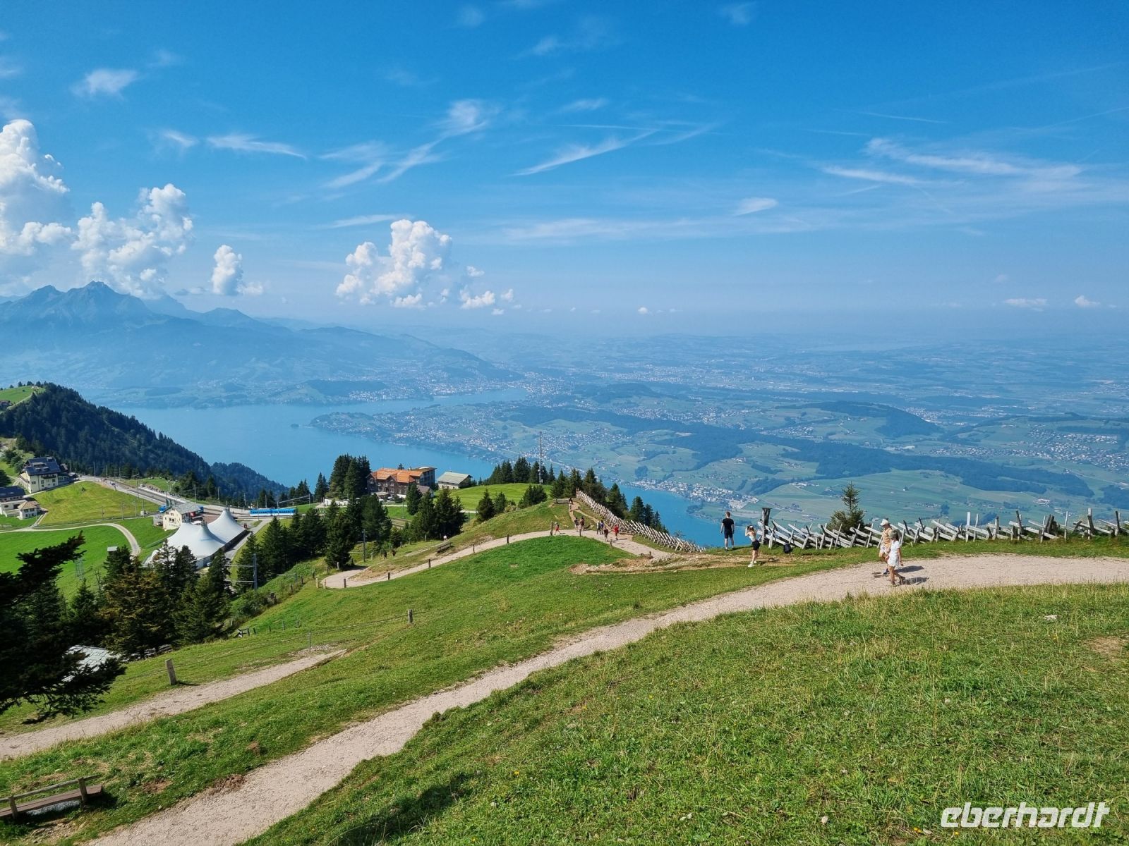 Wanderung von Rigi-Kulm nach Rigi-Staffel...