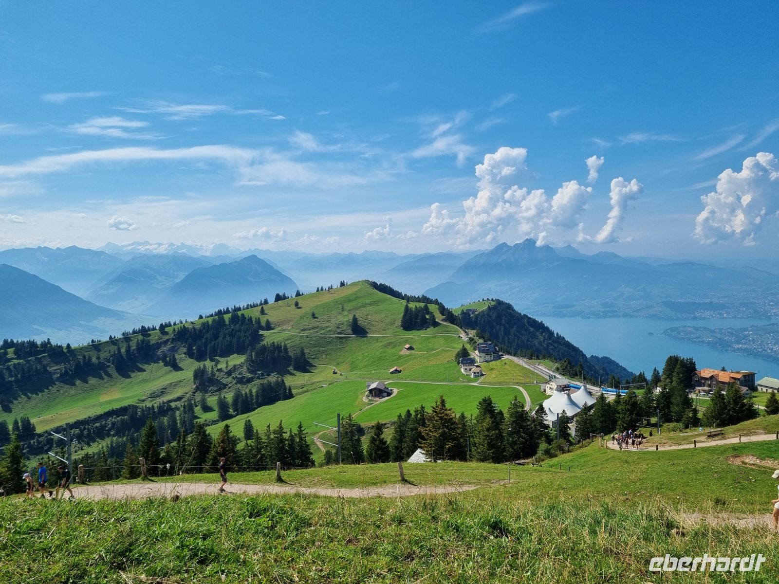 Wanderung von Rigi-Kulm nach Rigi-Staffel...