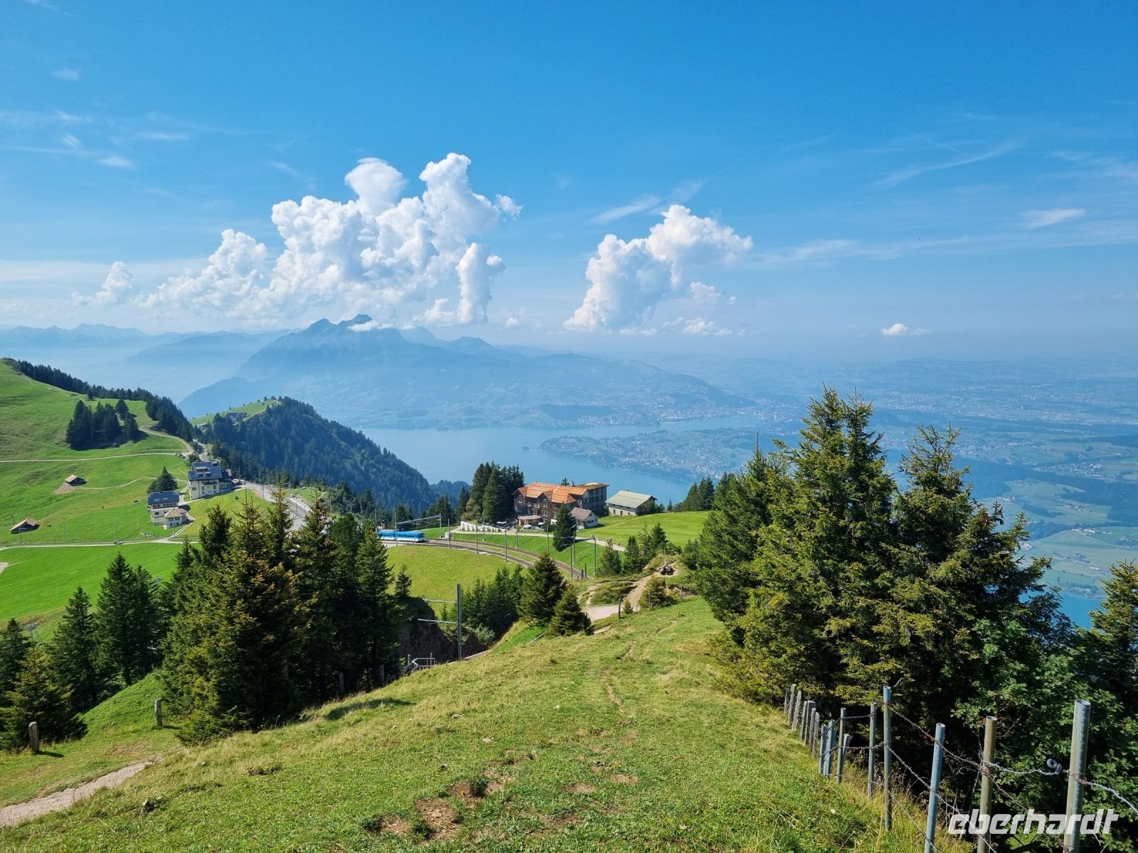 Wanderung von Rigi-Kulm nach Rigi-Staffel...
