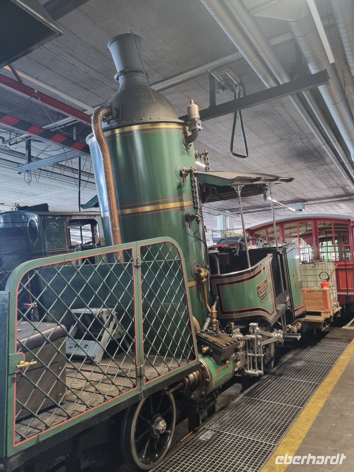 Vitznau - Depot-Führung Rigi-Bahnen (Lok Nr. 7)