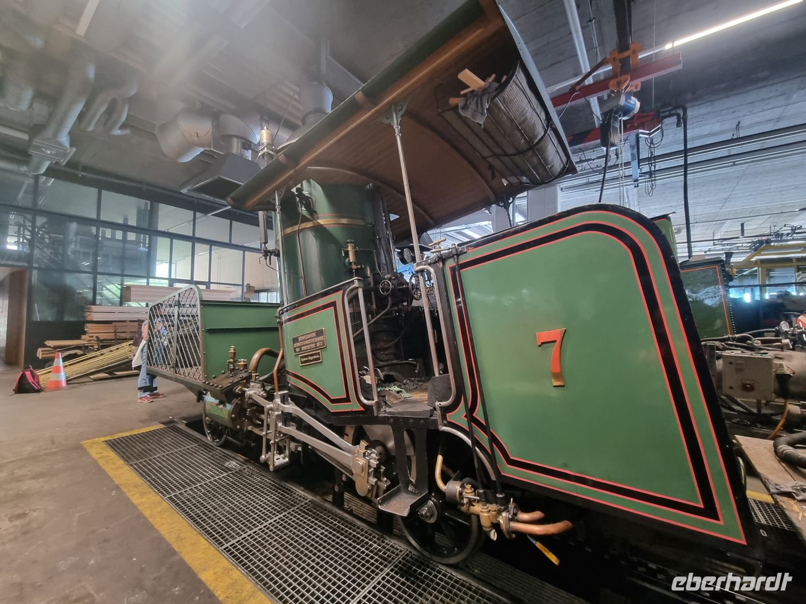 Vitznau - Depot-Führung Rigi-Bahnen (Lok Nr. 7)