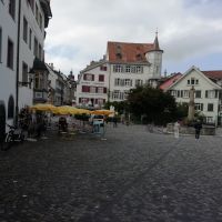 Blick in die Fußgängerzone von St. Gallen