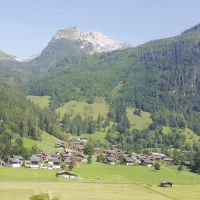 Blick auf das Saanetal