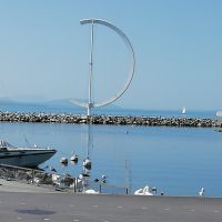 Windanzeiger an der Uferpromenade