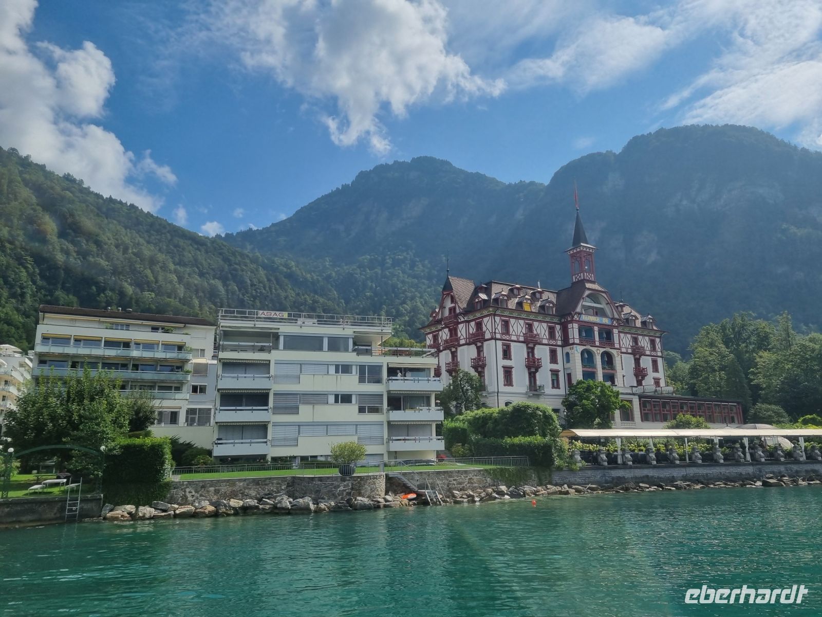 Schifffahrt mit dem Schaufelraddampfer 