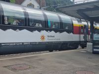 Fahrt mit dem Gotthard Panorama Express von Flüelen nach Bellinzona...
