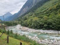 Fahrt mit dem Gotthard Panorama Express von Flüelen nach Bellinzona... (Reusstal)