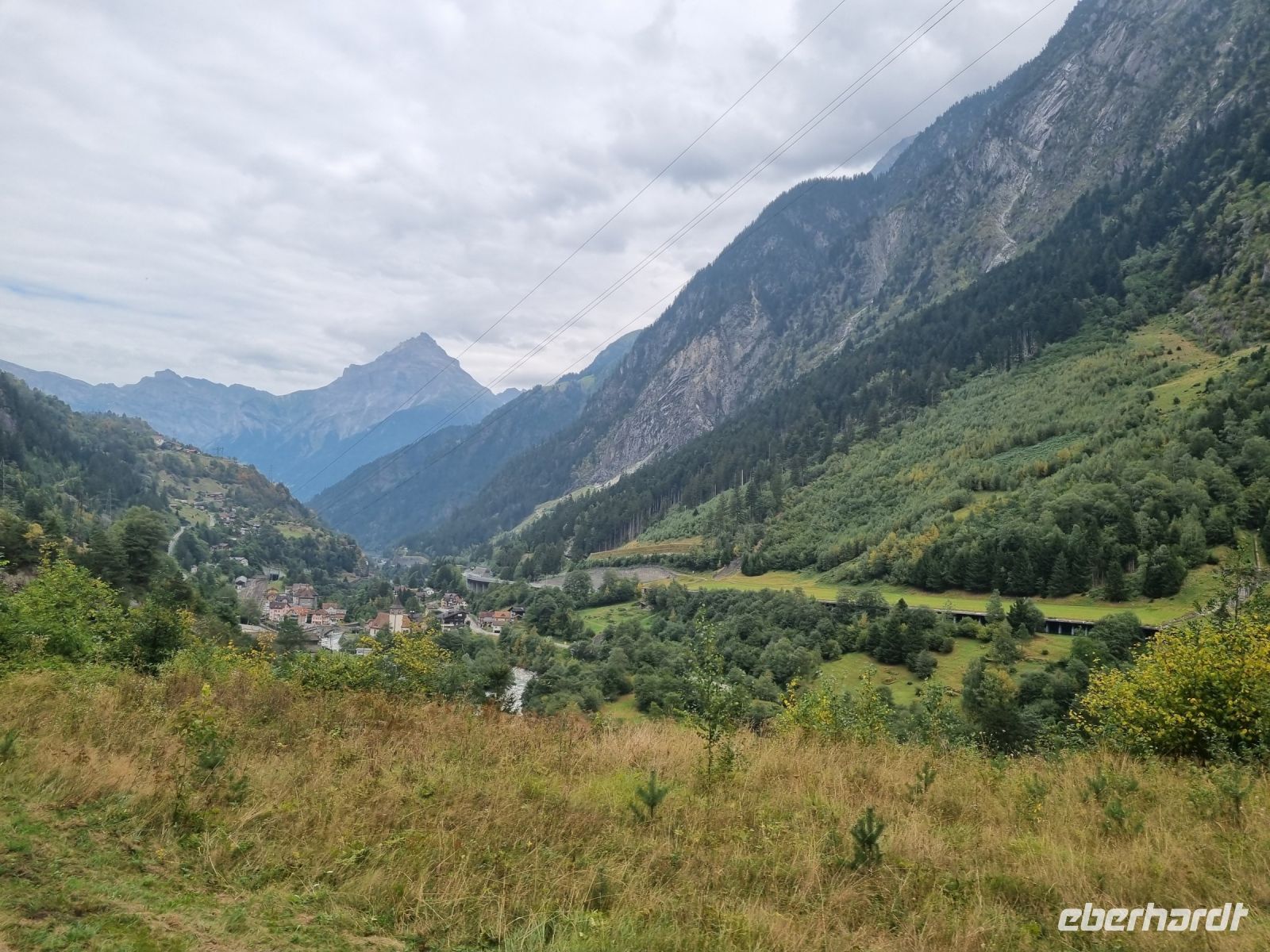 Fahrt mit dem Gotthard Panorama Express von Flüelen nach Bellinzona...