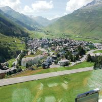 Blick auf Andermatt