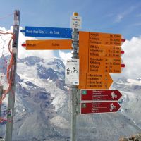 Einige Gäste wanderten ins Tal