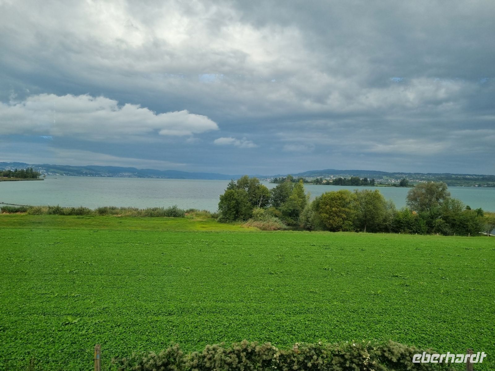 Fahrt mit dem Voralpen-Express von St. Gallen nach Luzern... (Zürichsee)
