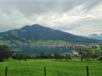 Fahrt mit dem Voralpen-Express von St. Gallen nach Luzern... (Zugersee)