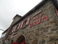 ... Halt in Alp Grüm am Palügletscher...