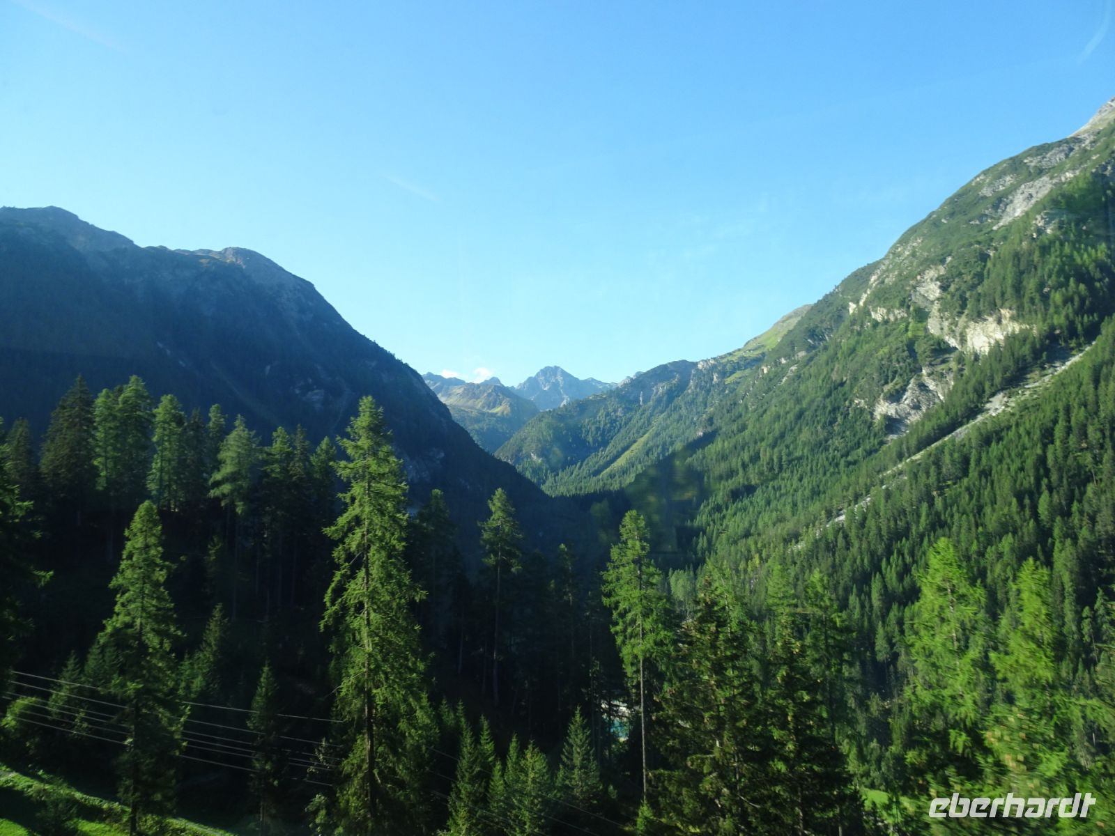 ... durch das Albulatal...