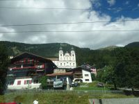 Kloster Disentis an der Glacierstrecke...