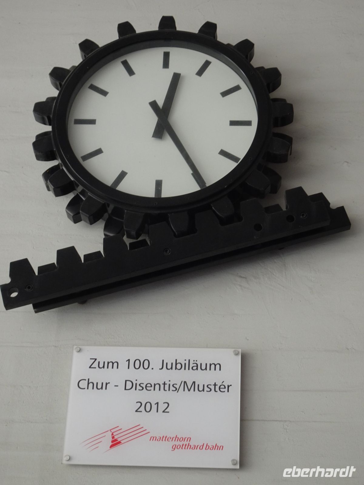  So geht prinzipiell die Zahnradstrecke...