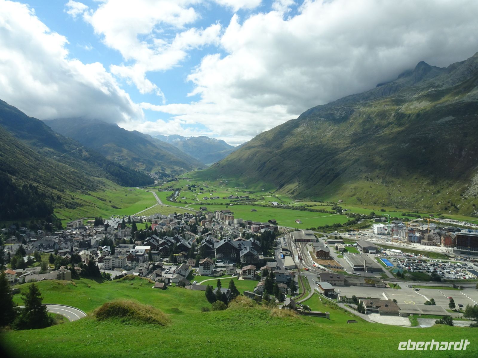 Blick auf Andermatt