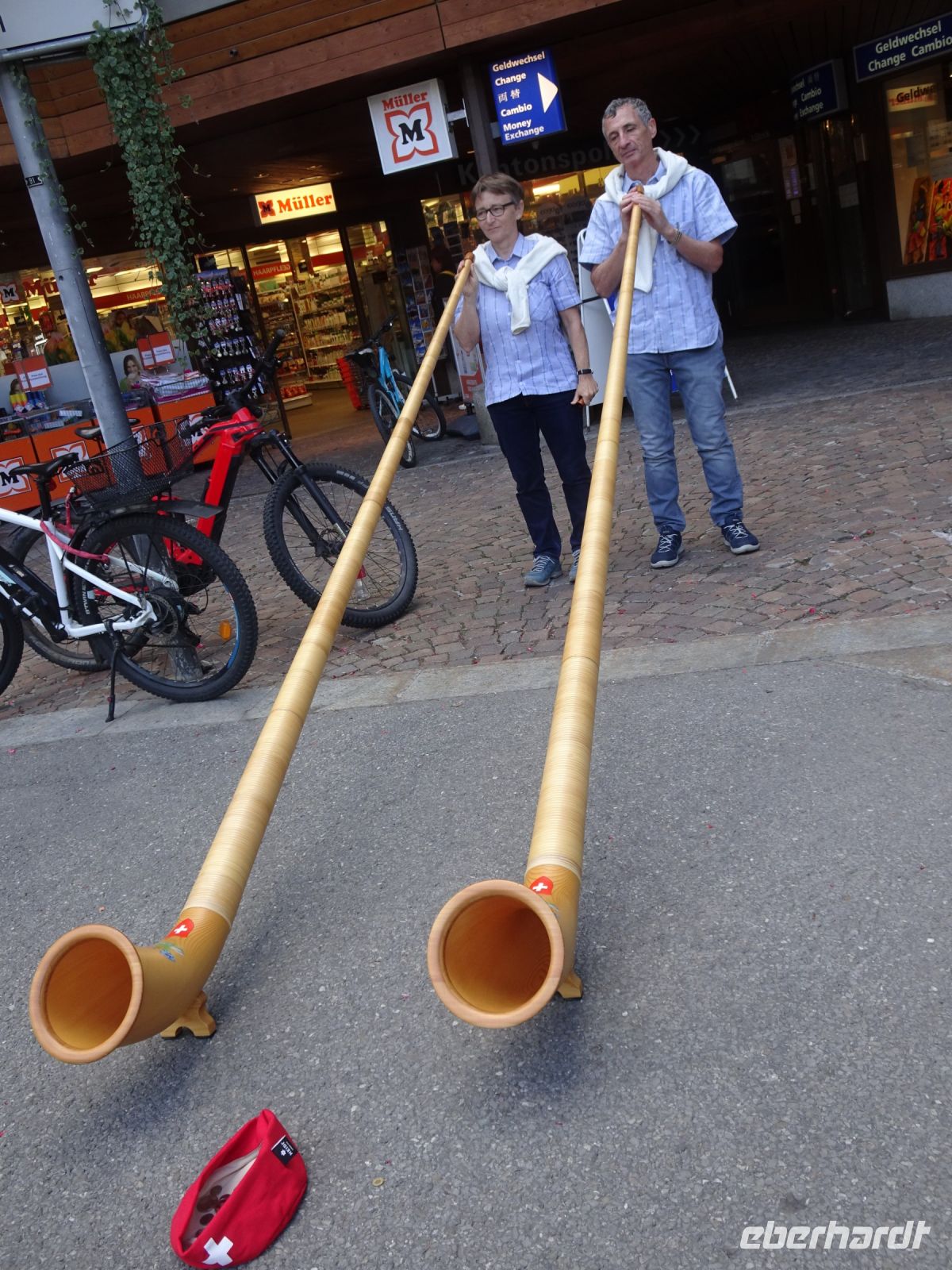 Zermatt - würdige Begrüßung...