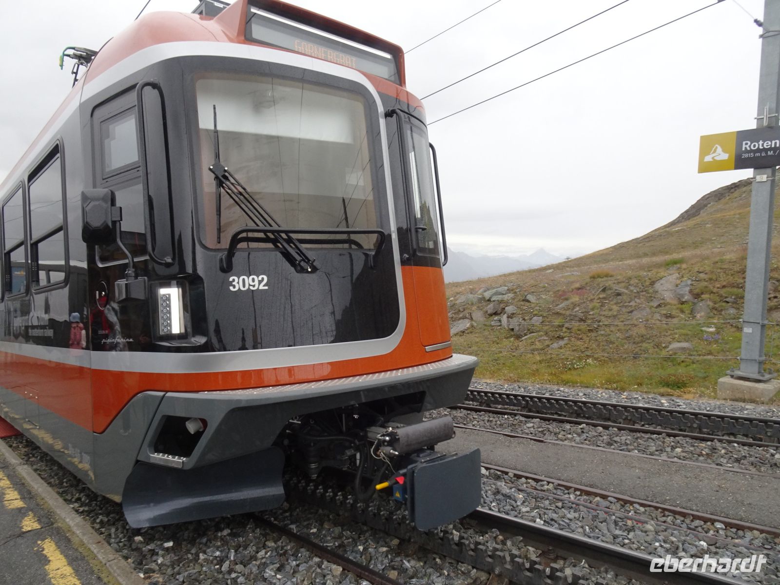 Gornergratbahn in modernem Design