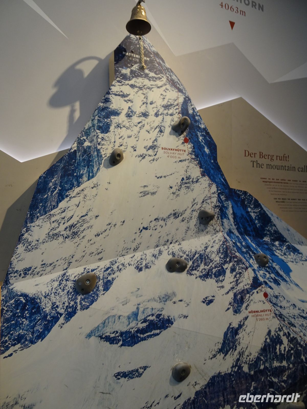 ... mit Besteigungsmöglichkeit des Matterhorns...