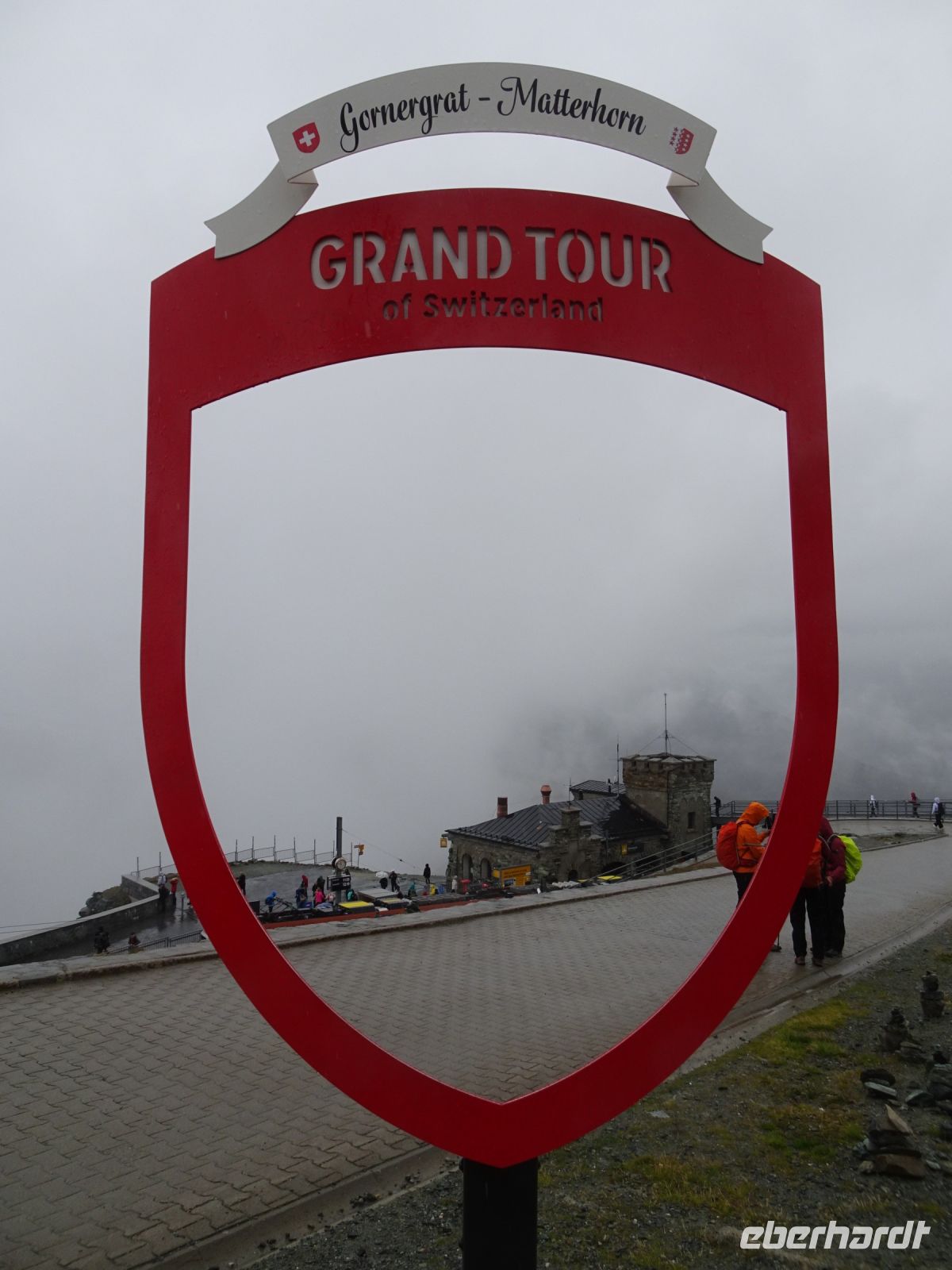 Gornergrat: Wie sie sehen sehen sie nichts...