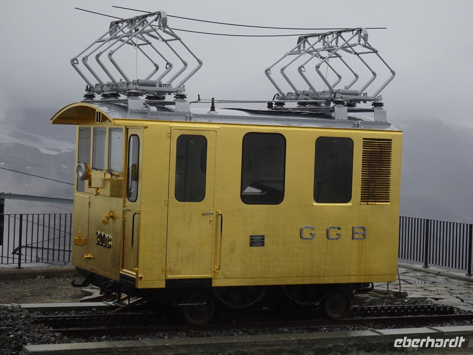 Gornergratbahn - neuer Fotospot mit alter Technik
