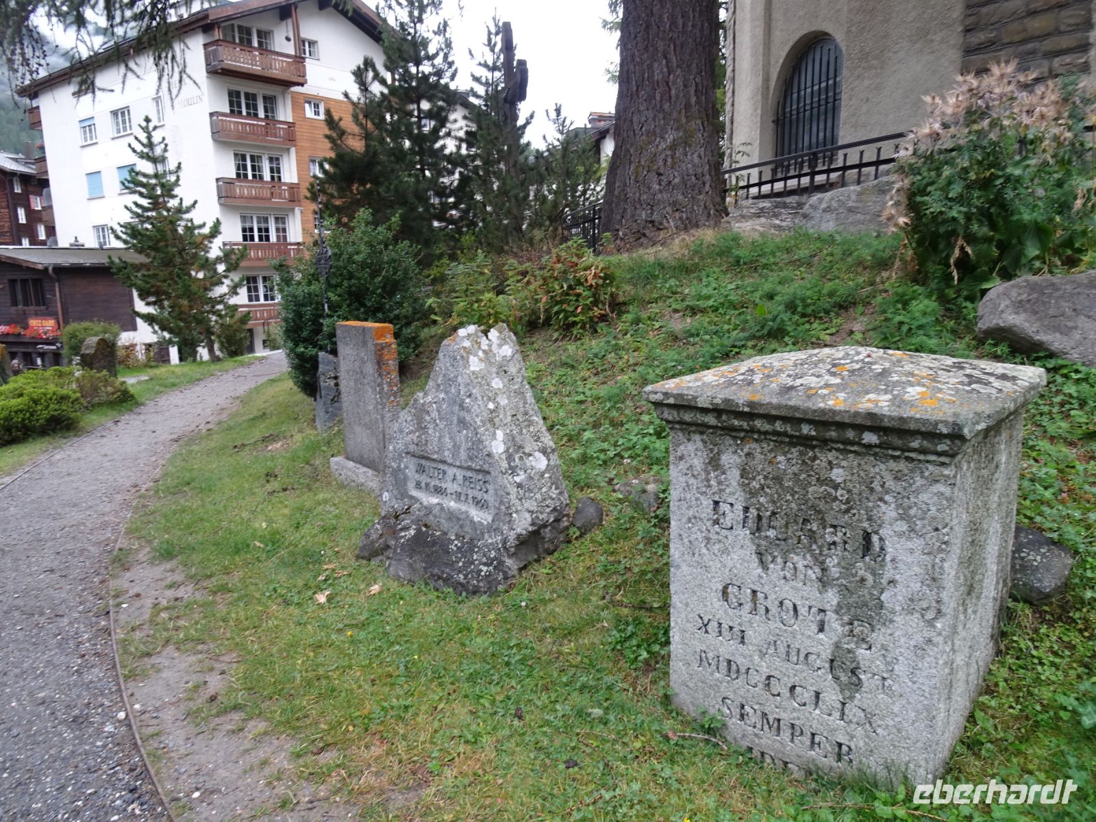 Zermatt - Bergsteigerfriedhof...