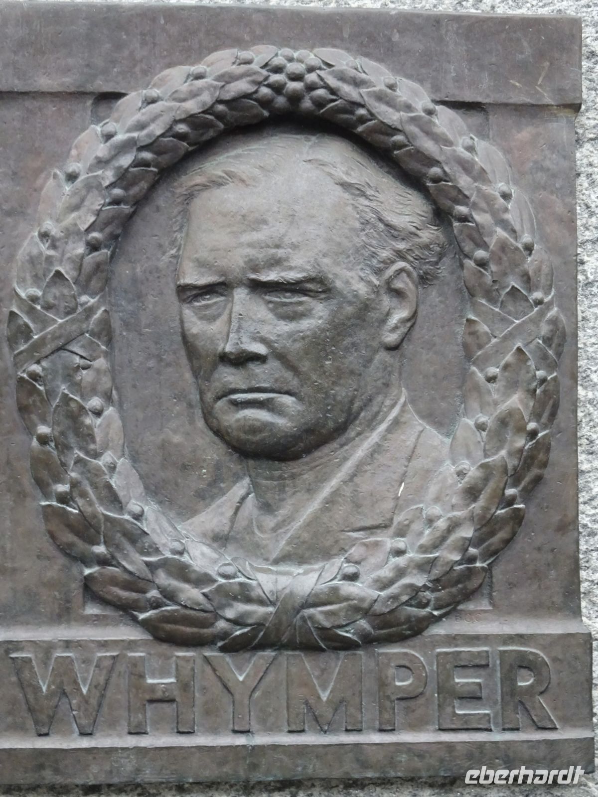 ... und den Erstbesteiger Edward Whymper