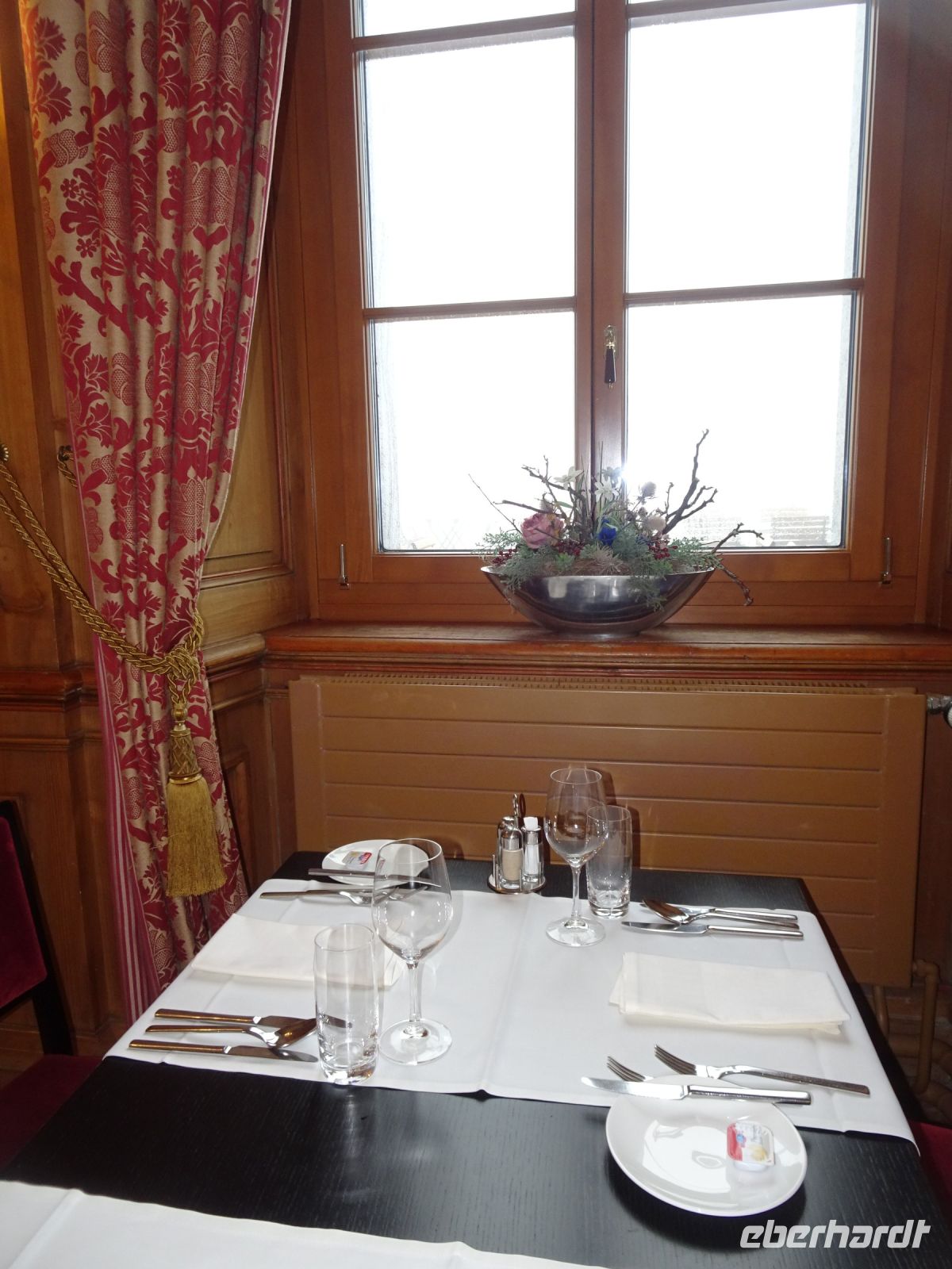 Pilatus, festliches Gedeck...