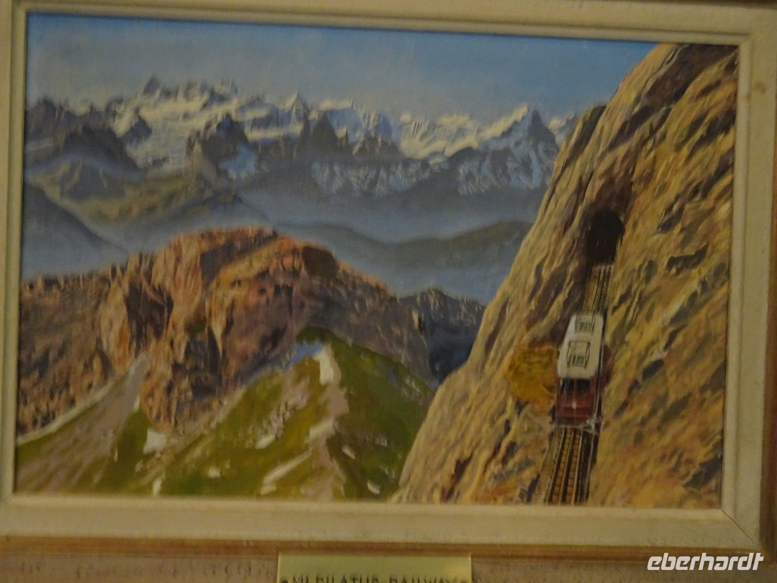 ... sowie historischer Pilatusbahn