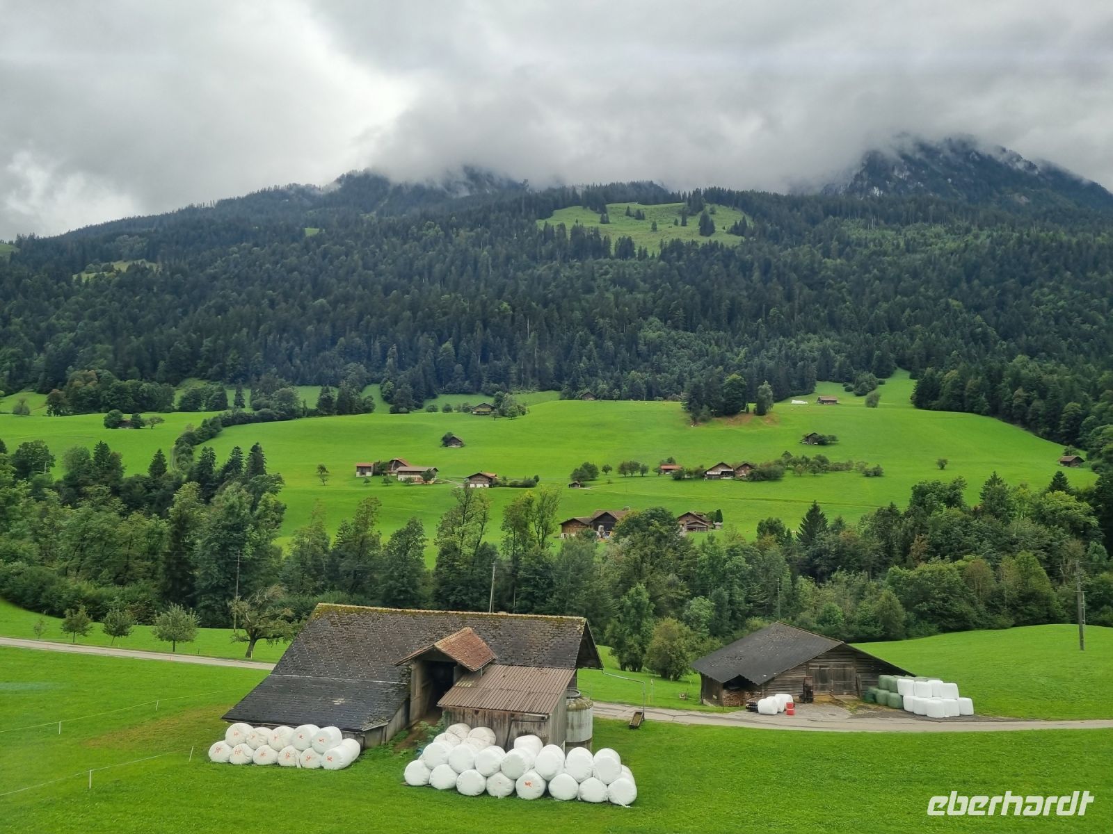 Fahrt von Interlaken nach Zweisimmen... (Simmental)