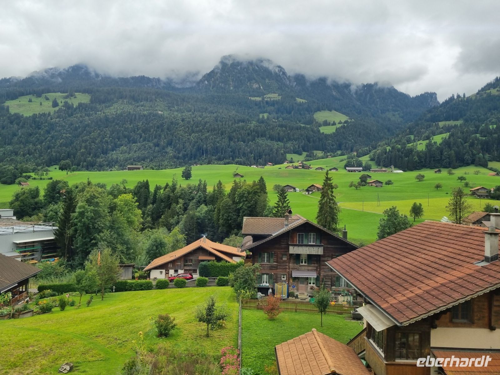 Fahrt von Interlaken nach Zweisimmen... (Simmental)