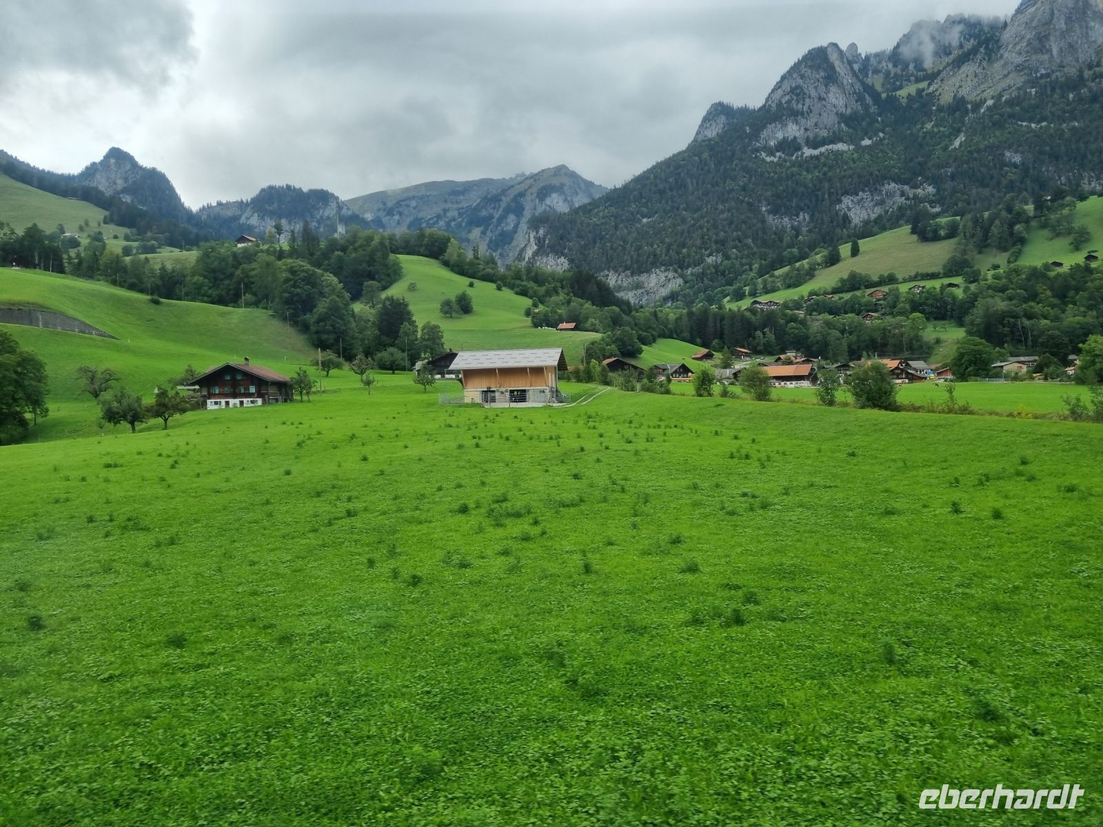 Fahrt von Interlaken nach Zweisimmen... (Simmental)