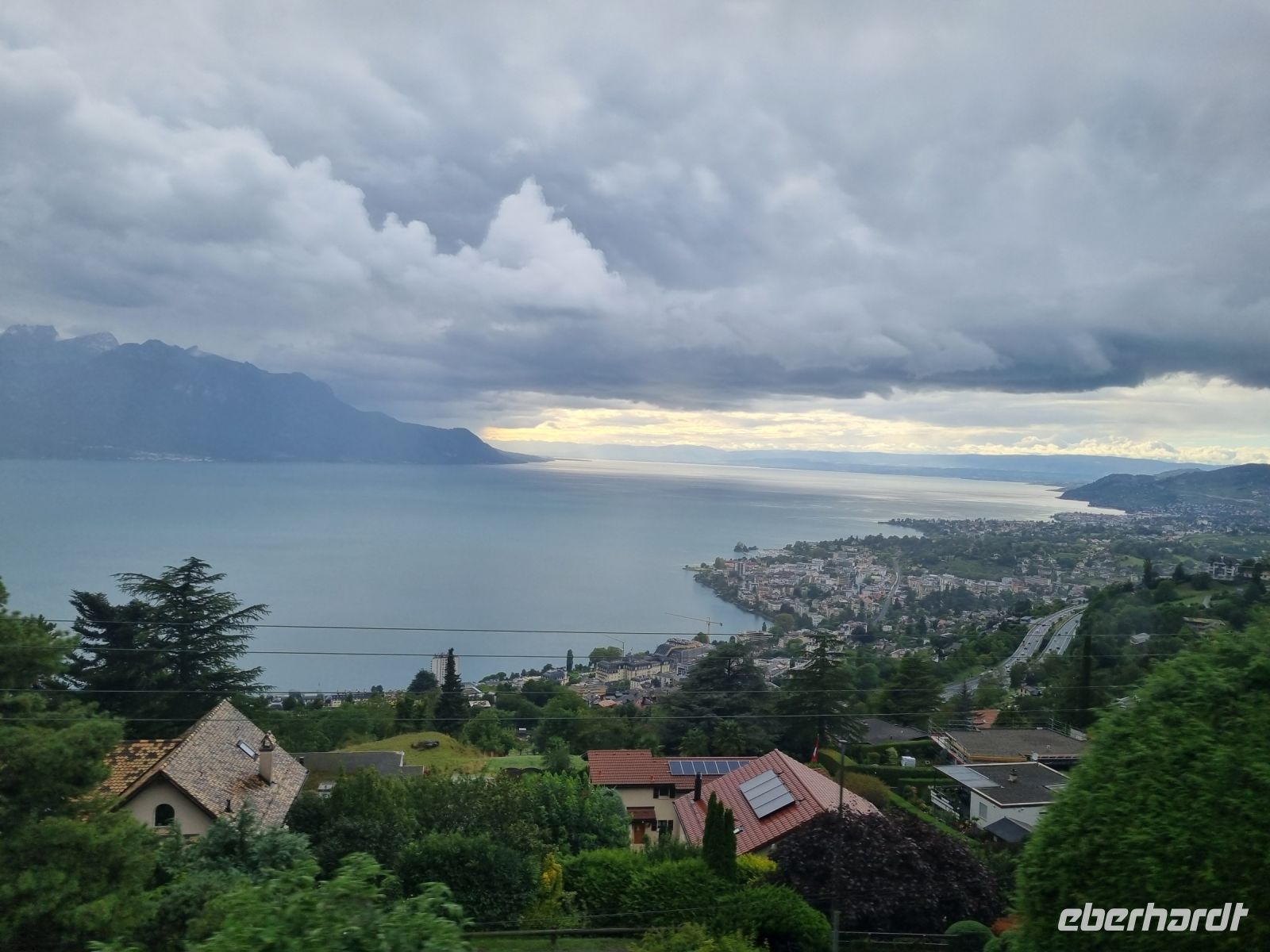 Fahrt mit dem GoldenPass Express... (Genfersee)