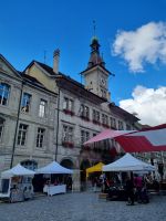 Lausanne - Paludplatz mit Rathaus