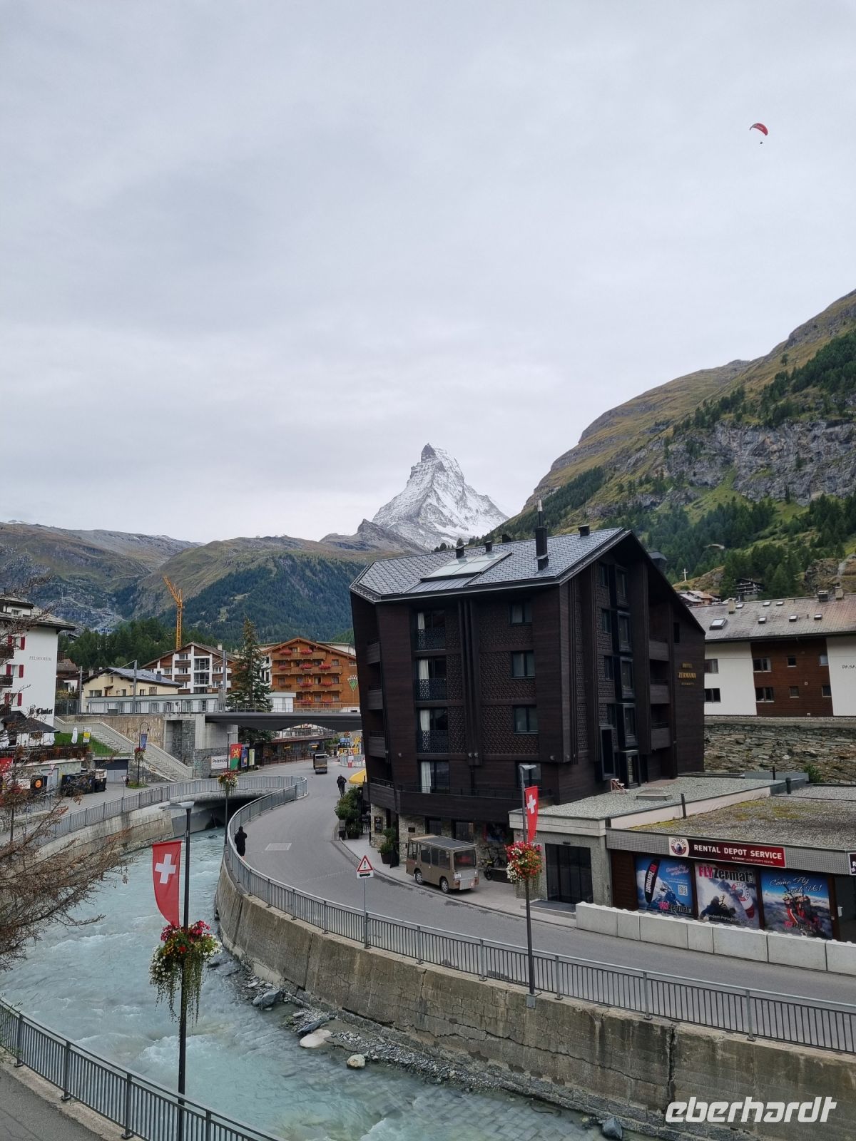 Zermatt - Blick zum Matterhorn 