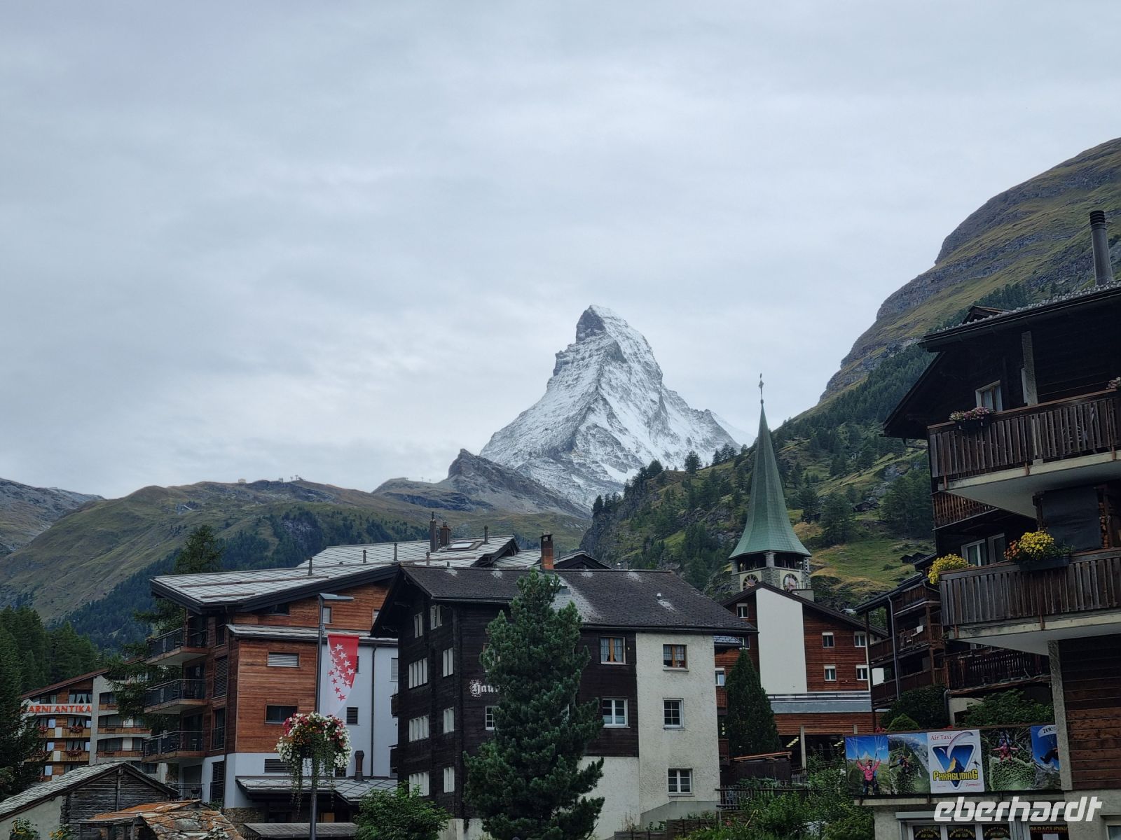 Zermatt - Blick zum Matterhorn 